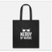 Nerdy By Nature Black Tote Bag